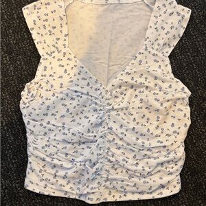 Floral Print Women's Top